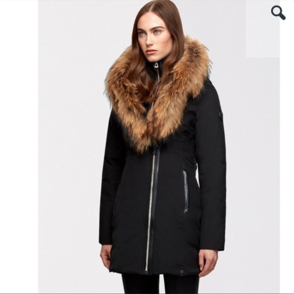 Rudsak Black Mantic Down Coat - Picture 2 of 11